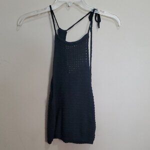 Hollister Black Knit Tank Top Size Medium